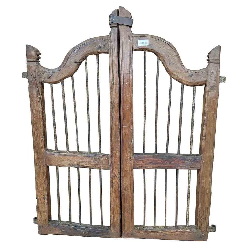 Creaciones meng MUEBLE - PUERTAS Y VENTANAS - puerta de madera marrón con acabado artesanal Rebajas de fin de temporada