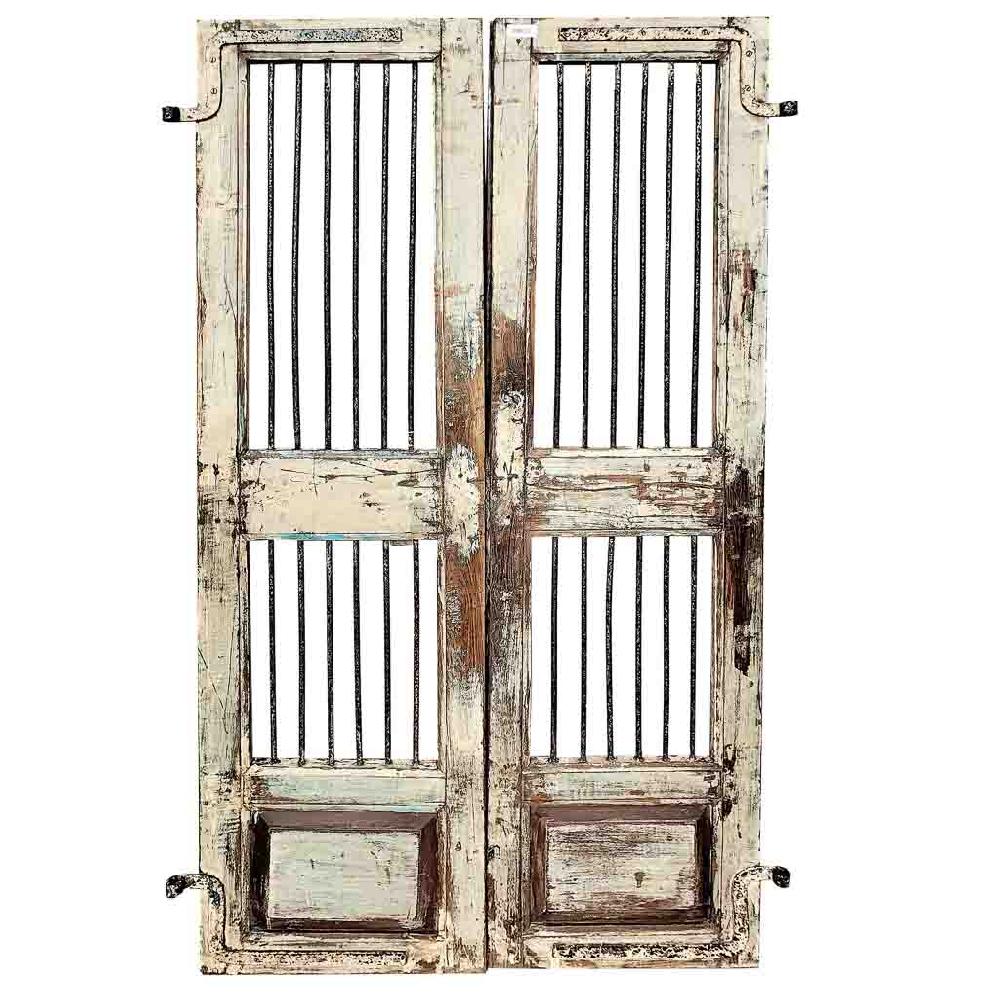 Creaciones meng MUEBLE - PUERTAS Y VENTANAS - puerta de madera marrón con acabado artesanal Ofertas