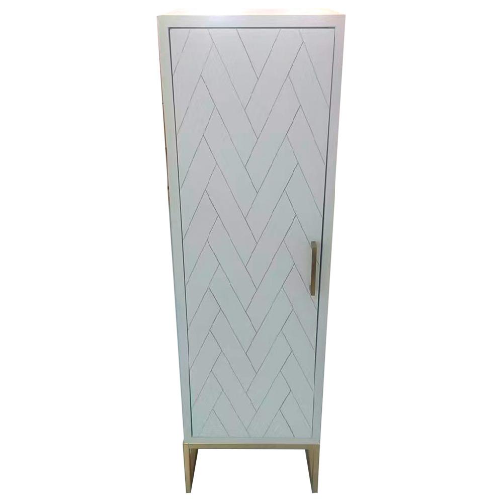 Creaciones meng MUEBLE - ARMARIO Y VITRINA - armario de 3 cajones madera y metal