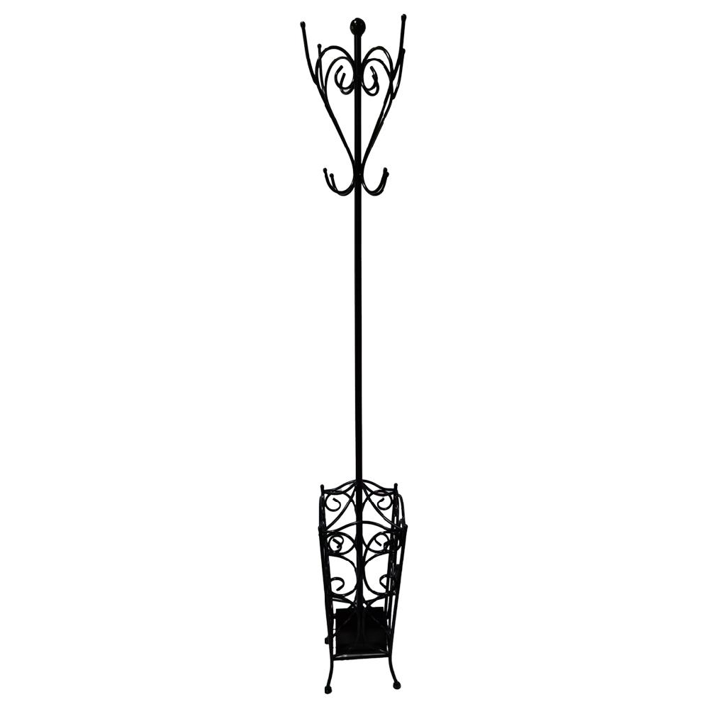 Creaciones meng MUEBLE - PERCHEROS - kit perchero de metal con 4 ganchos