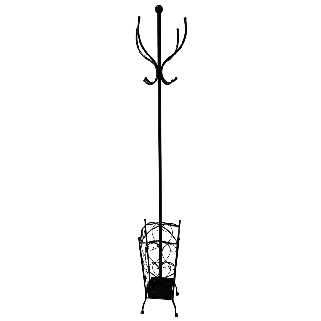 Creaciones meng MUEBLE - PERCHEROS - kit perchero de metal con 4 ganchos