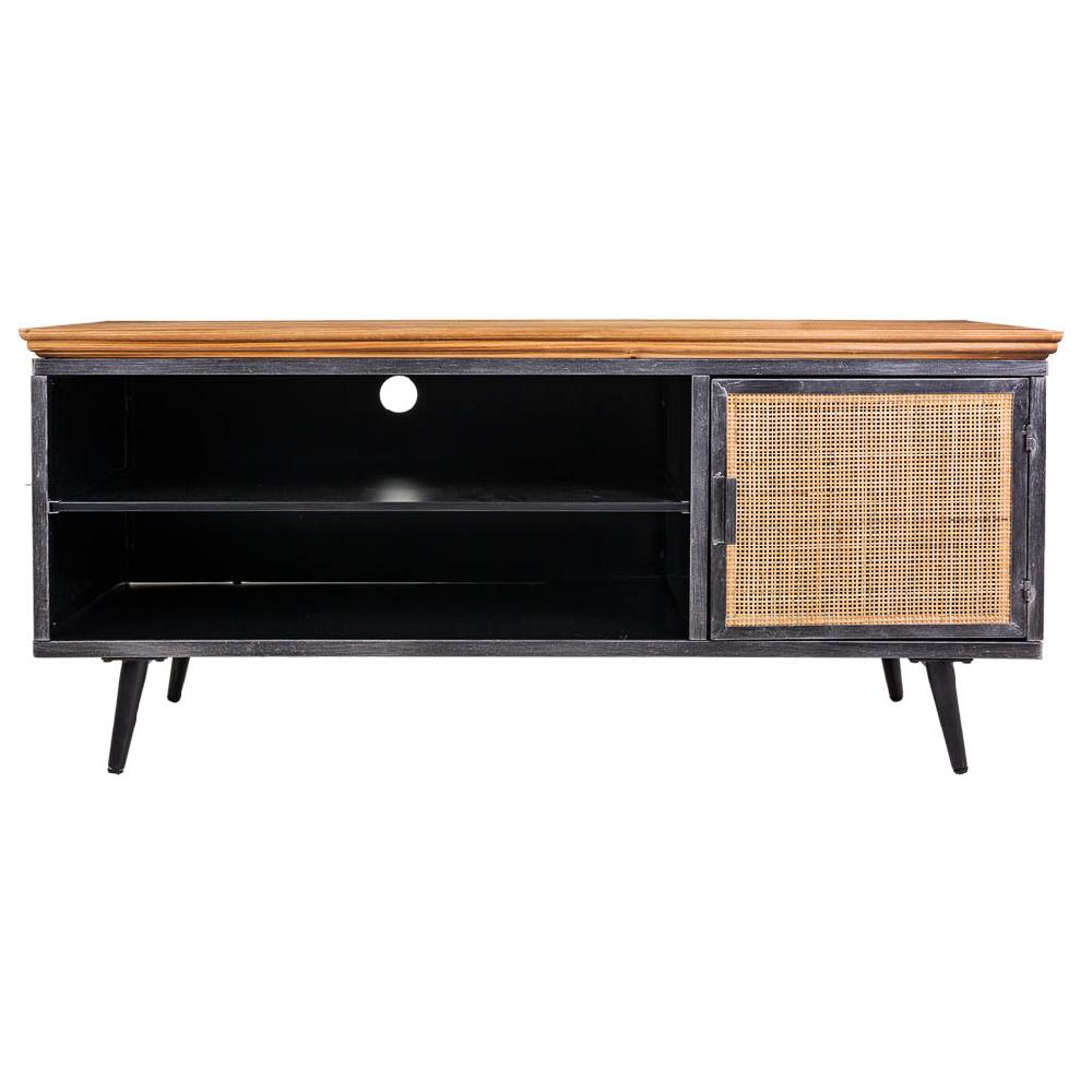 Creaciones meng MUEBLE - MUEBLES TELEVISION - kit mueble bajo de metal madera y bambu Oferta especial de fábrica