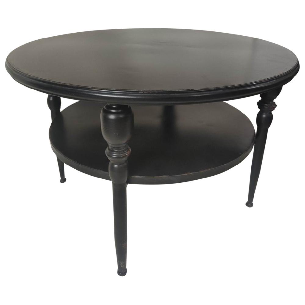 Creaciones meng MUEBLE - MESAS DE CENTRO - kit mesa auxiliar de metal negro