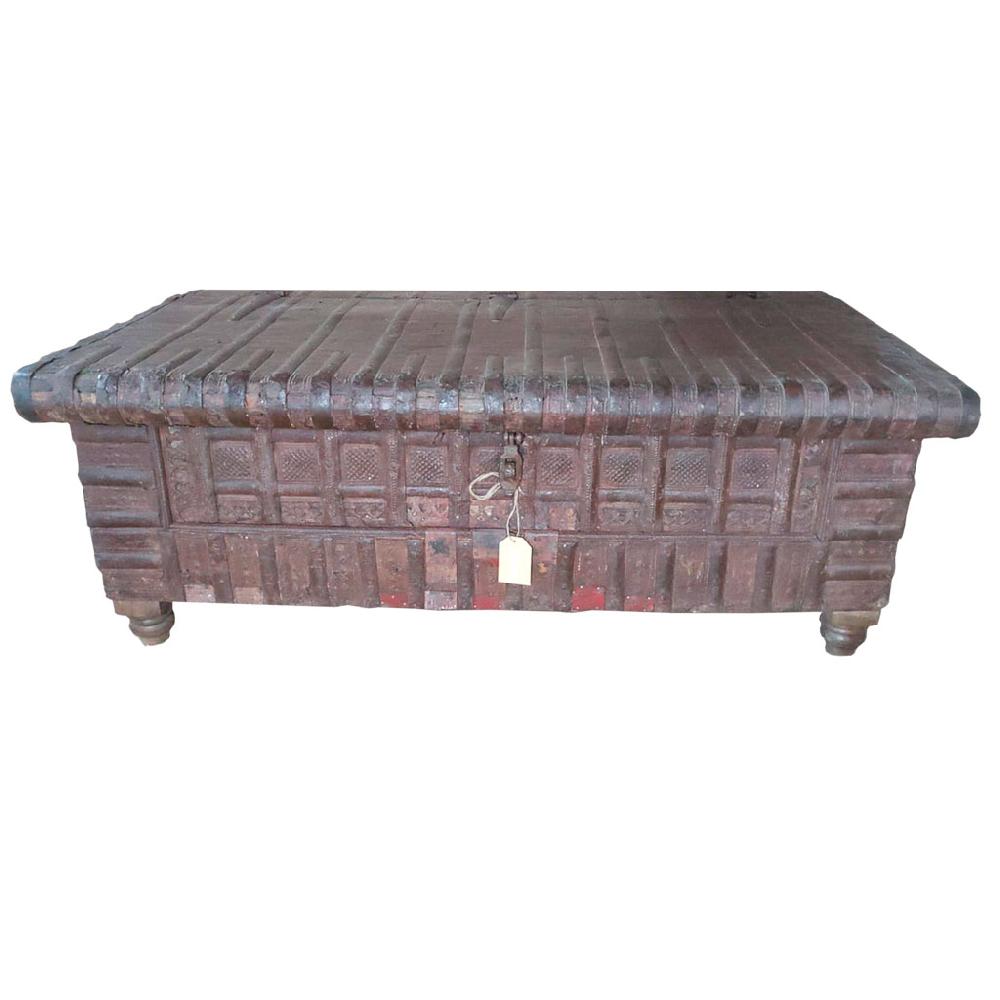 Creaciones meng MUEBLE - MESAS DE CENTRO - mesa baul acabado artesanal