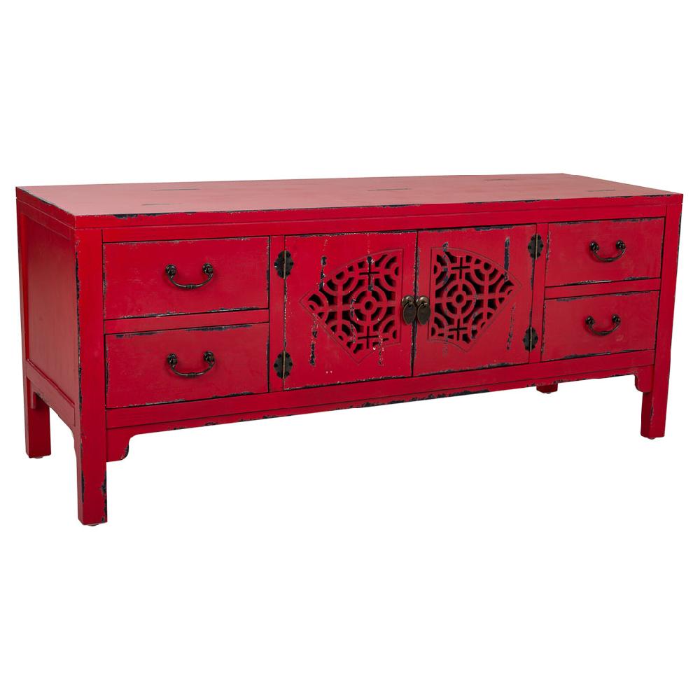 Creaciones meng MUEBLE - MUEBLE AUXILIAR - mueble bajo de madera