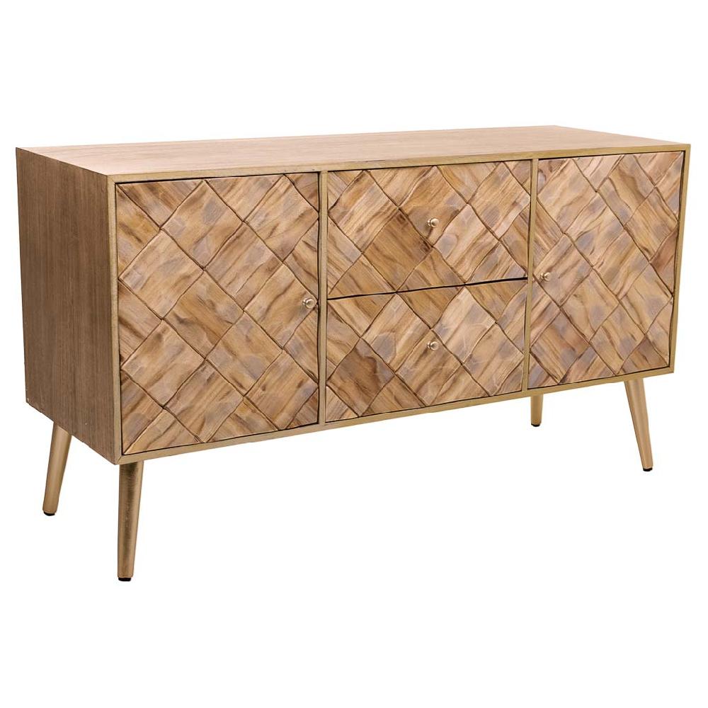 Creaciones meng MUEBLE - MUEBLE AUXILIAR - mueble bajo de madera
