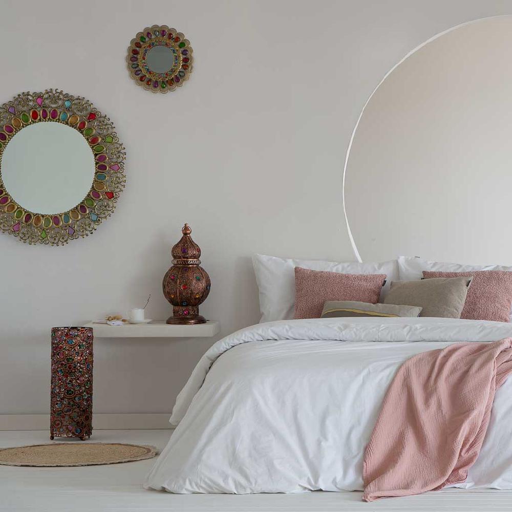 Creaciones meng MUEBLE - ESPEJOS - espejo con cristal acrilico de colores Superdescuento