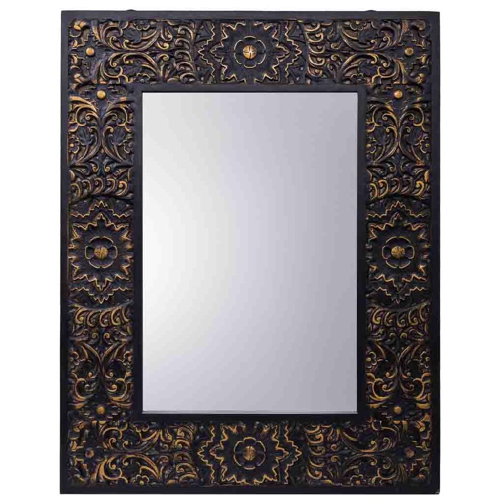 Creaciones meng MUEBLE - ESPEJOS - espejo rectangular de madera Oferta exclusiva