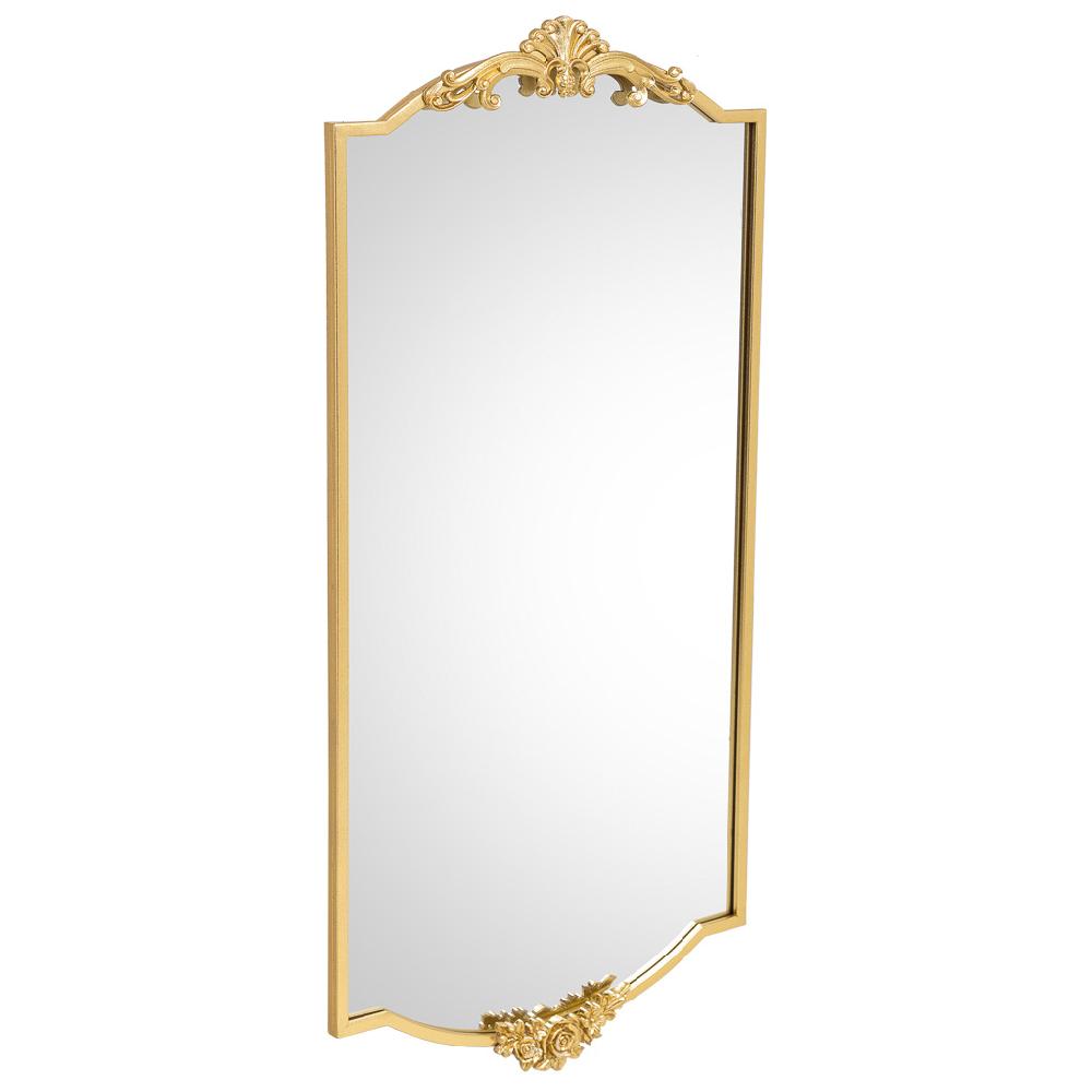 Creaciones meng MUEBLE - ESPEJOS - espejo de pared de metal dorado