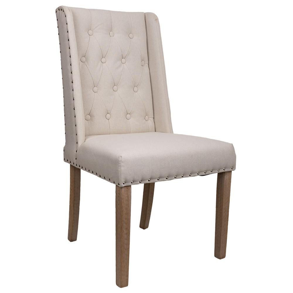 Creaciones meng MUEBLE - SILLAS - silla de madera tapizada