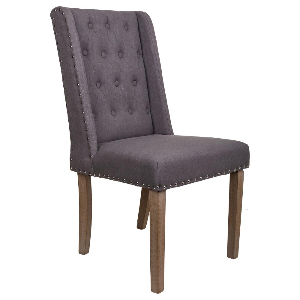 Creaciones meng MUEBLE - SILLAS - silla de madera tapizada