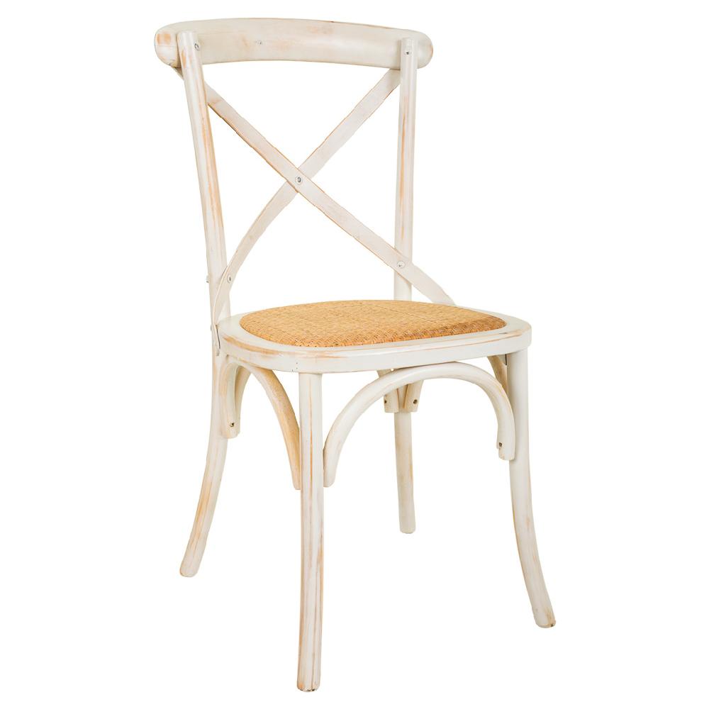 Creaciones meng MUEBLE - SILLAS - silla de madera y asiento de ratan