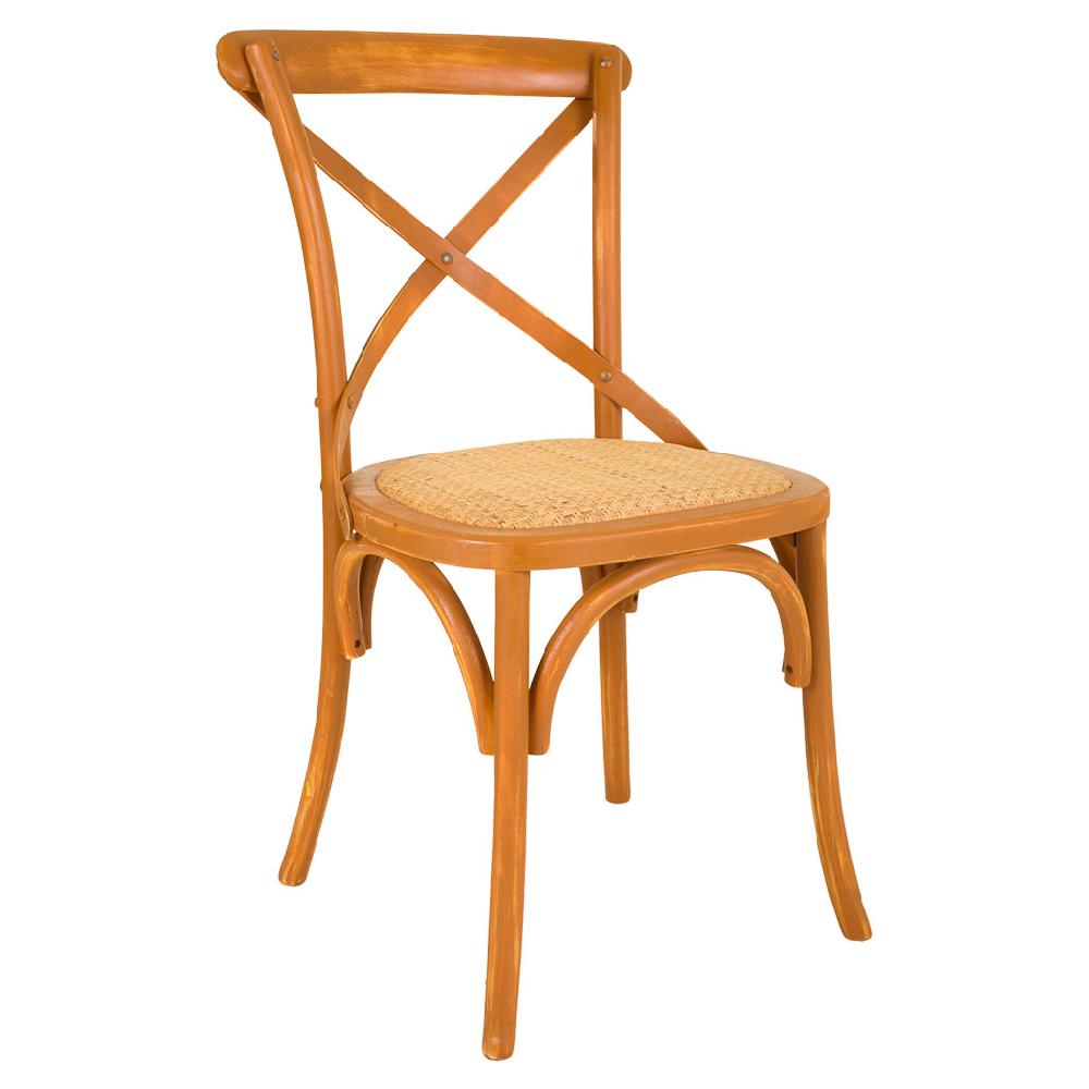 Creaciones meng MUEBLE - SILLAS - silla de madera y asiento de ratan