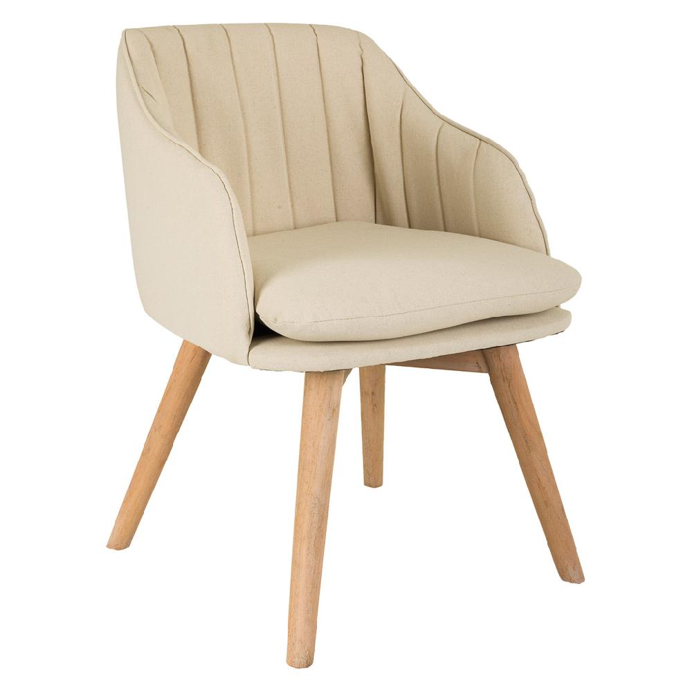 Creaciones meng MUEBLE - SILLAS - silla de madera y tapizada