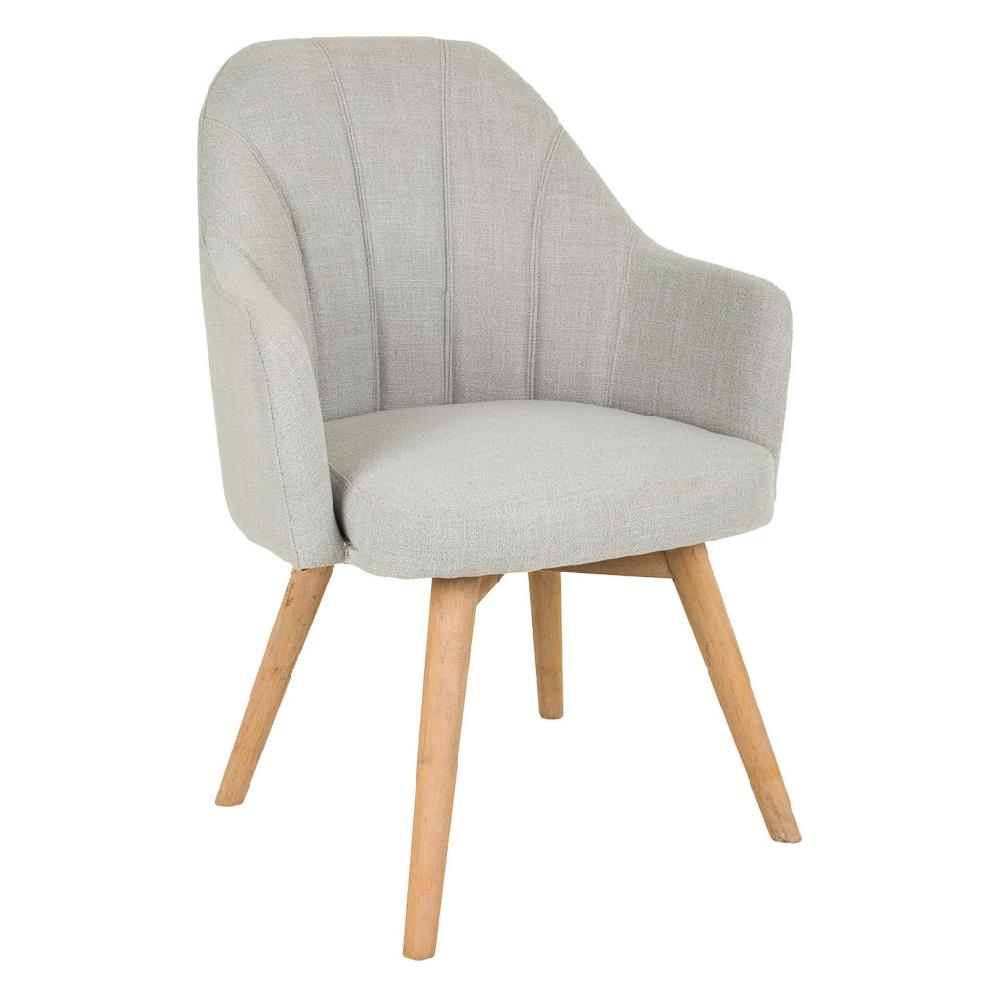 Creaciones meng MUEBLE - SILLAS - silla de madera y tapizada