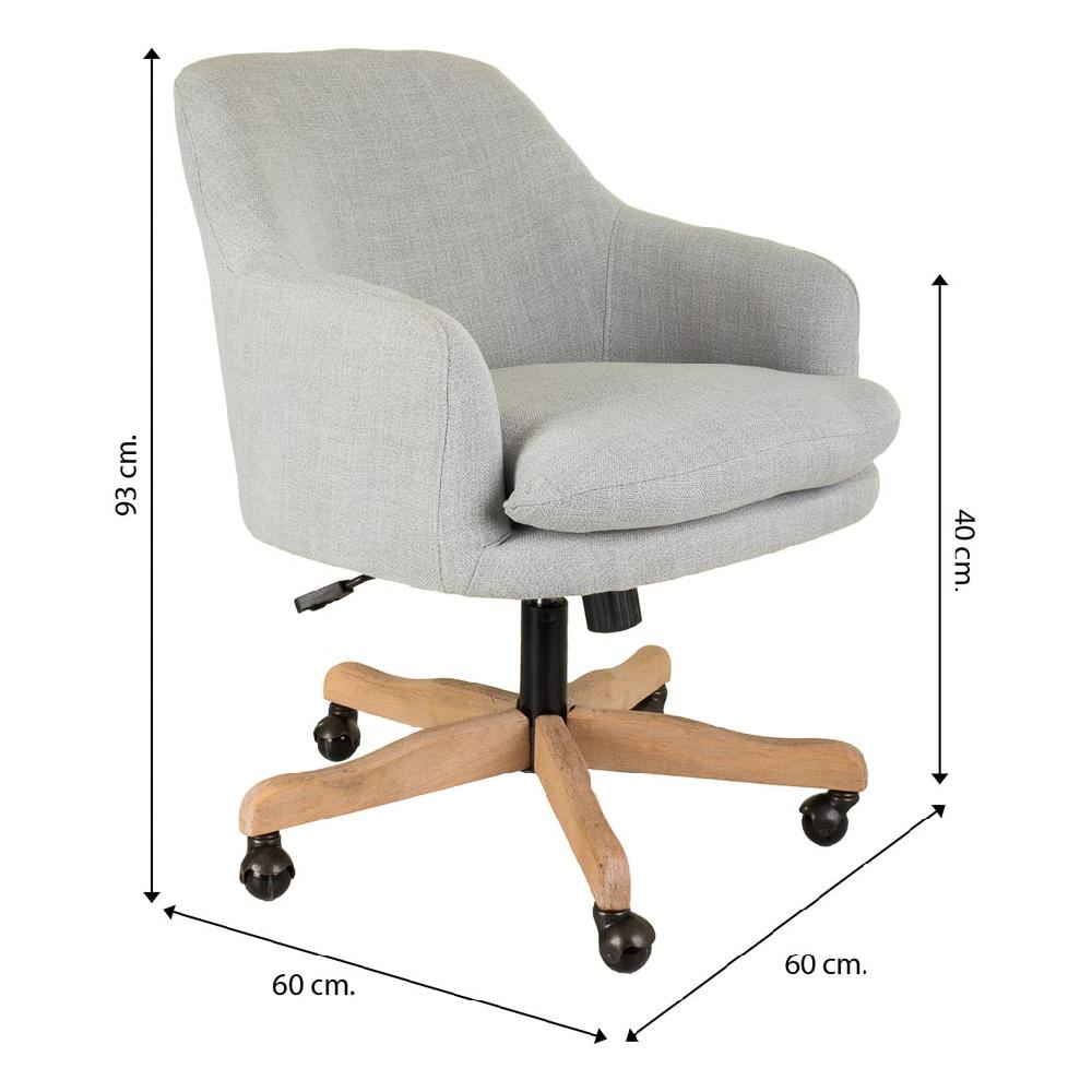 Creaciones meng MUEBLE - SILLAS - silla de madera y tapizada con ruedas Tienda de fábrica