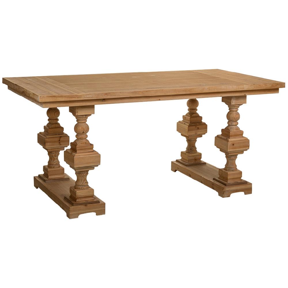 Creaciones meng MUEBLE - MESAS - mesa salon de madera marron
