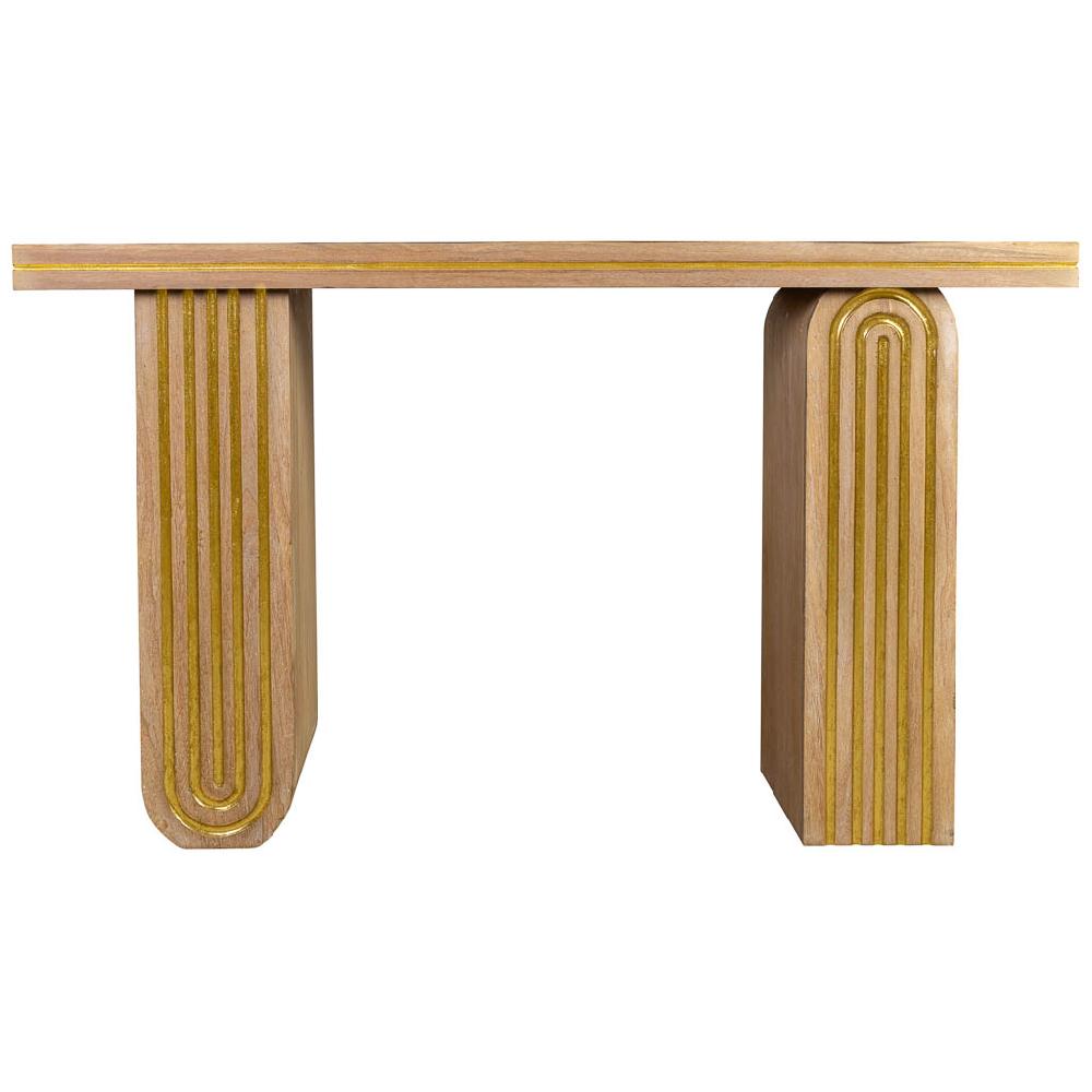 Creaciones meng MUEBLE - RECIBIDORES - recibidor de madera marrón Ofertas