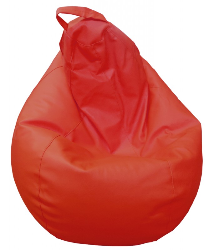 Decoratt Puff pera rojo