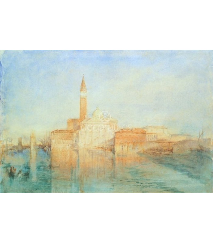 Decoratt Venise San Giorgio Maggiore a la tombee du jour Tienda