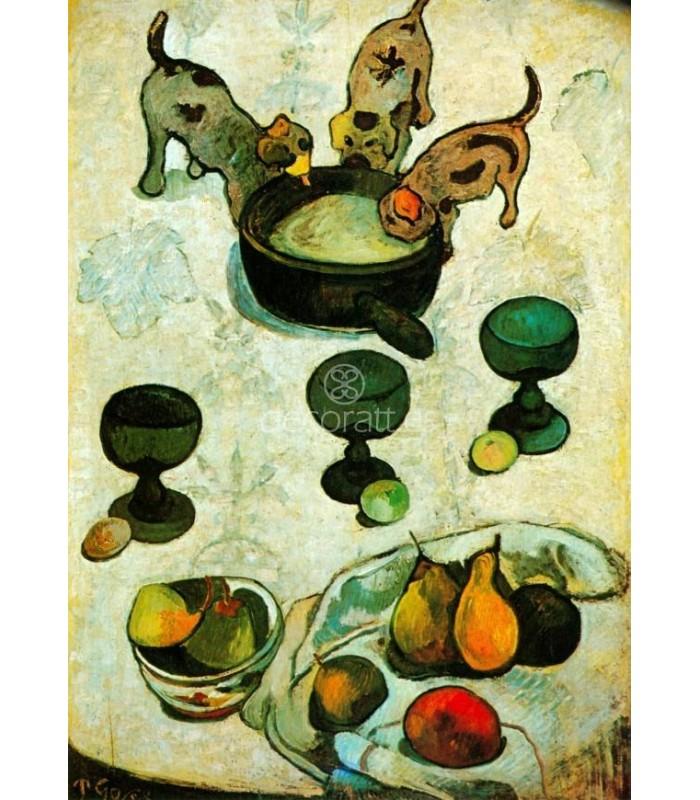 Decoratt Bodegon con tres perros Devoluciones gratuitas