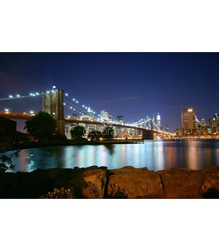 Decoratt Brooklyn Bridge at Dusk