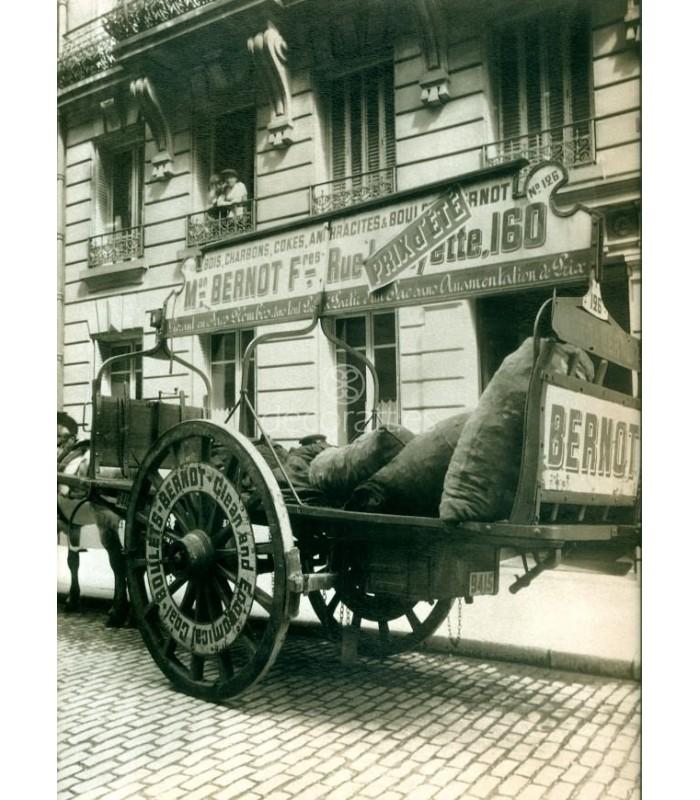 Decoratt Coche del carbon Eugene Atget Paris 1910 Tienda