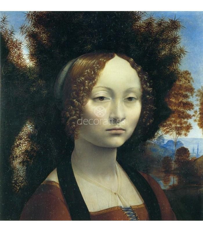 Decoratt Retrato de Ginevra Benci