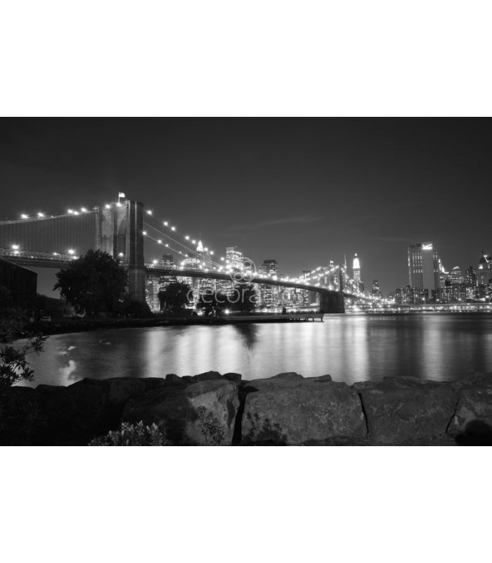 Decoratt Pont de Brooklyn de nuit Octobre 2008