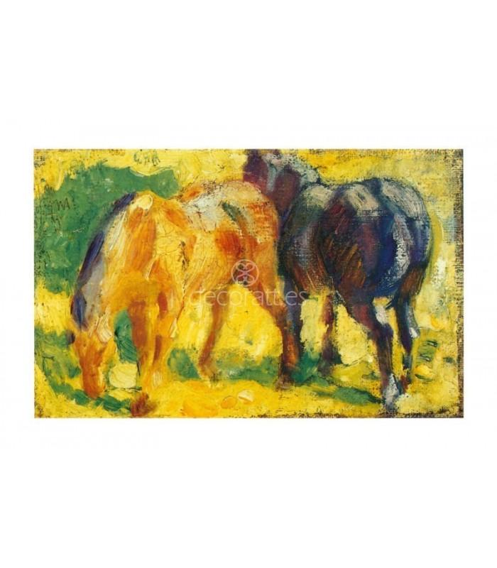 Decoratt Pequeño cuadro de caballos Ofertas