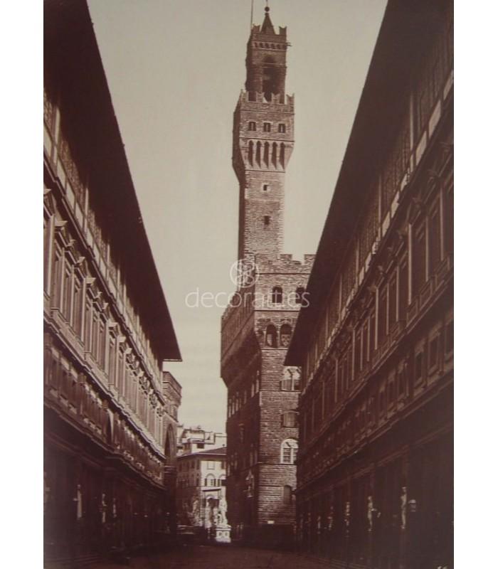 Decoratt El pórtico del Palazzo Vecchio. Fratelli Alinari. 1854 Limitado a 3 días