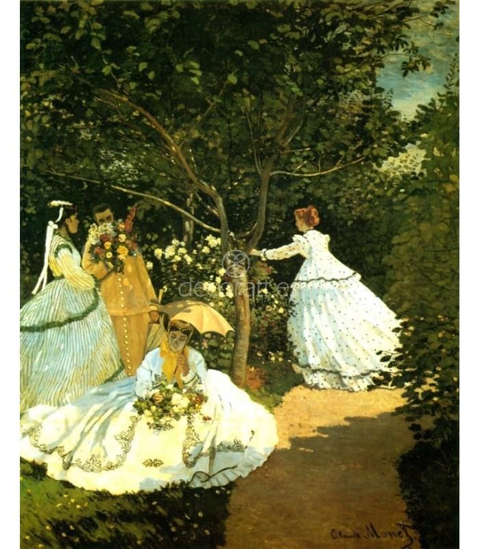 Decoratt Mujeres en el jardin