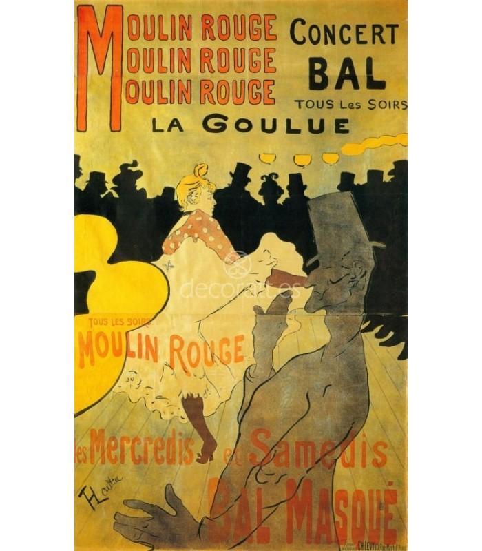 Decoratt Moulin Rouge La Goulue Ofertas especiales
