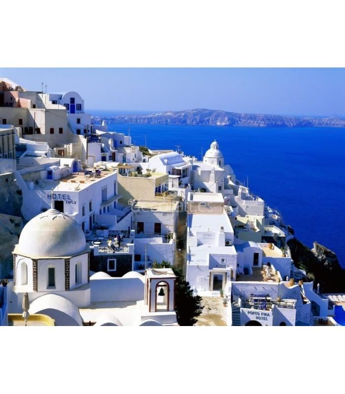 Decoratt Fira Santorini Grecia Último día