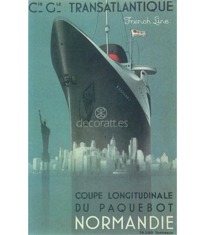 Decoratt French ship Normandie Descuentos del mes