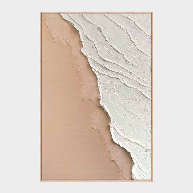 Dekoarte Cuadro en relieve con marco de madera Costa Oferta exclusiva