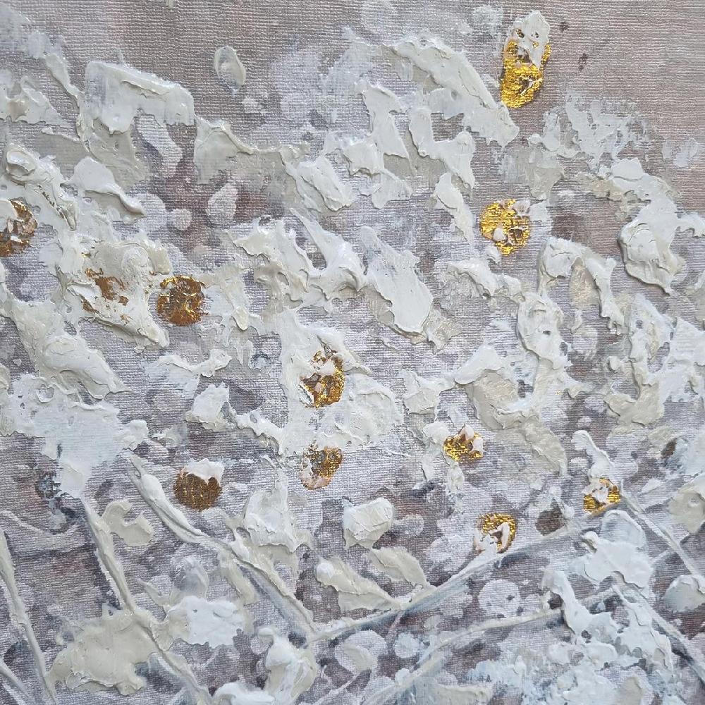 Dekoarte Cuadro pintado a mano bosque Precio ultrabajo