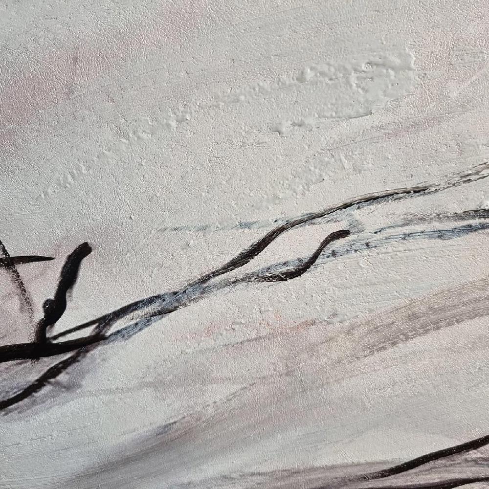 Dekoarte Cuadro pintado a mano minimalista En oferta