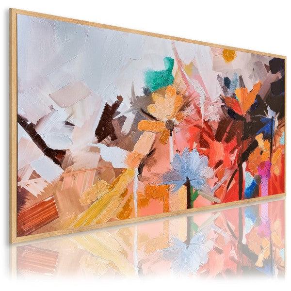 Dekoarte Cuadro pintado a mano primavera