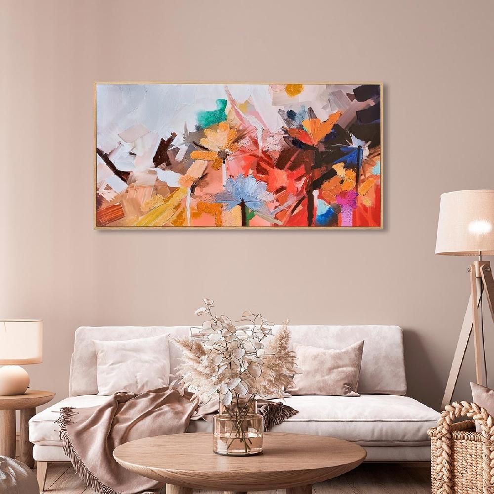 Dekoarte Cuadro pintado a mano primavera Descuento