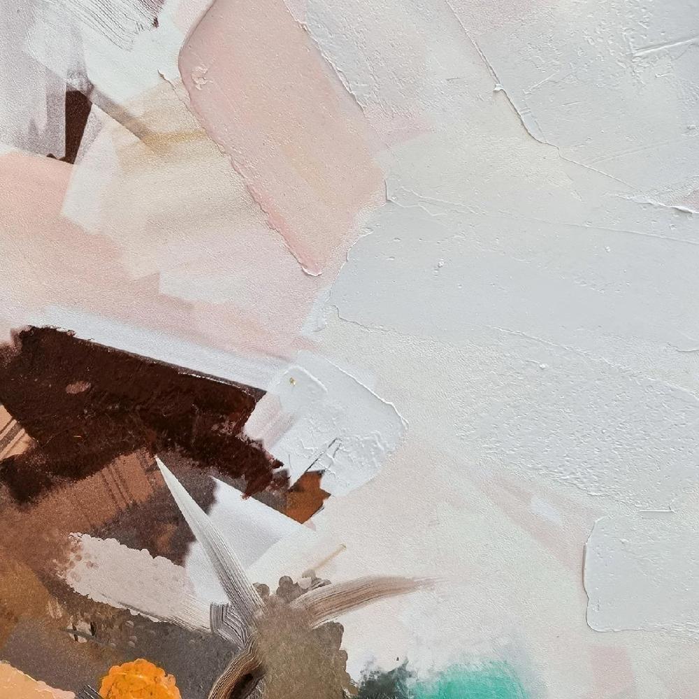 Dekoarte Cuadro pintado a mano primavera Descuento