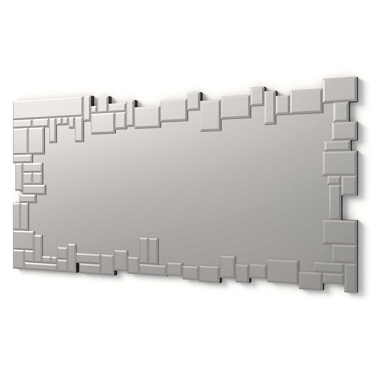 Dekoarte Espejos Combinados Luna Plateada - Diseño Moderno