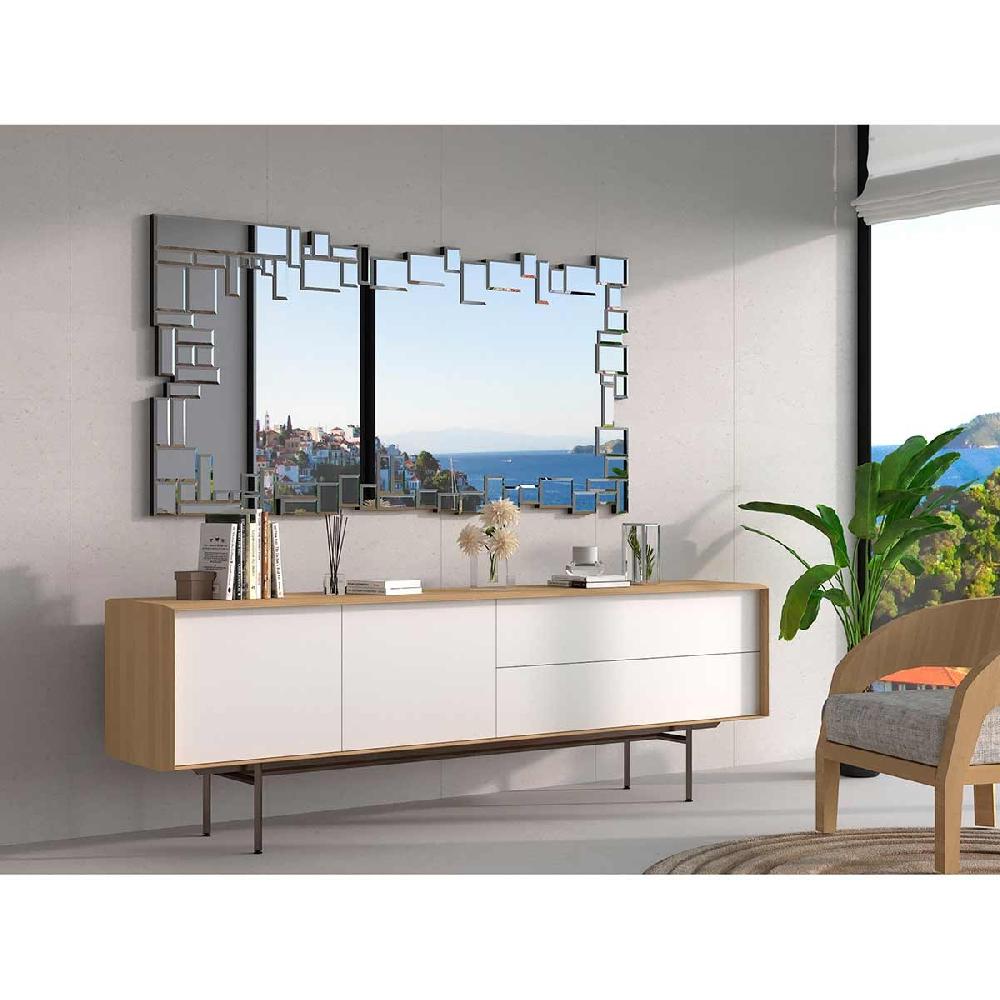 Dekoarte Espejos Combinados Luna Plateada - Diseño Moderno Rebajas top