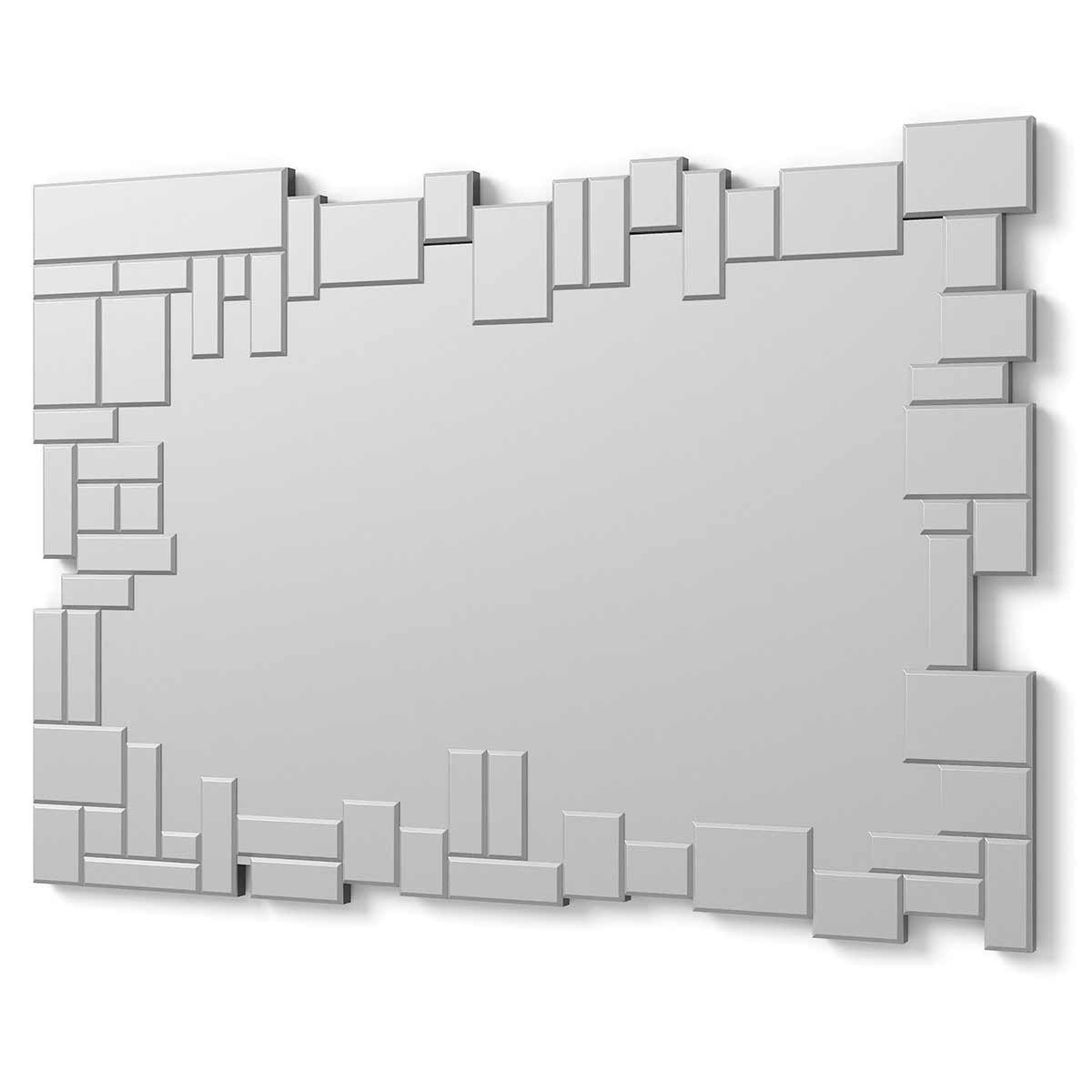 Dekoarte Espejos Modernos con Luna Plateada - Decoración Elegante