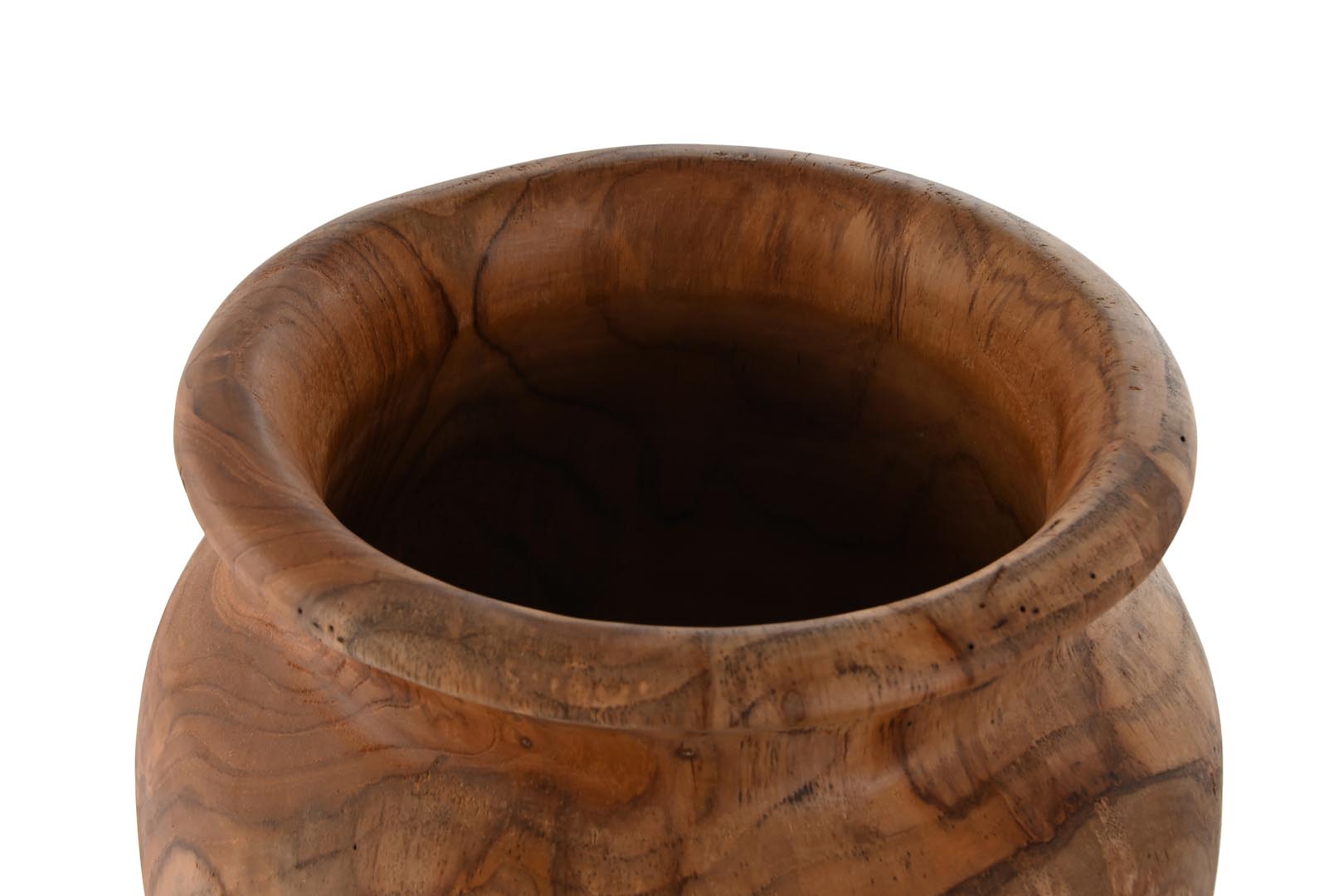 Dekodonia JARRÓN TECA NATURAL ALTO Rebajas de fin de temporada