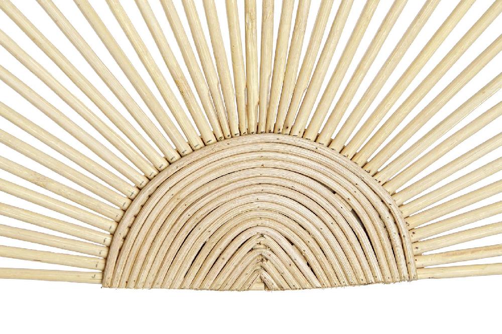 Dekodonia Decoración Pared Bambú Abanico Natural Devoluciones gratuitas