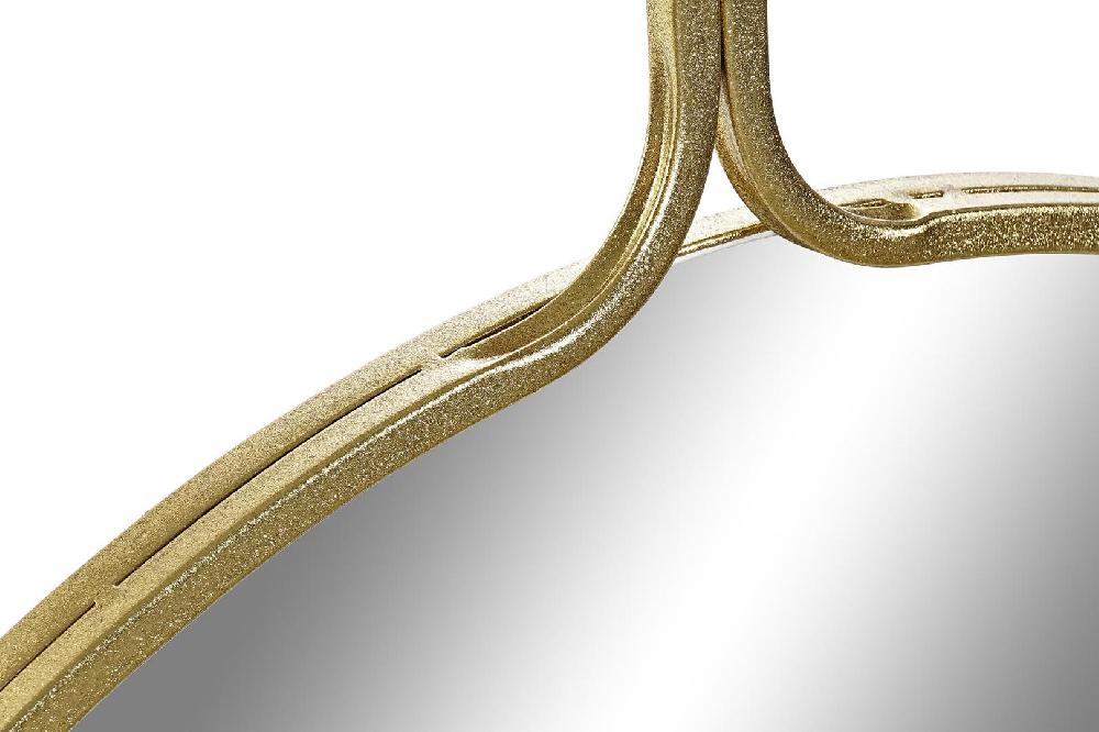 Dekodonia Espejo Metal Dorado Gran oferta