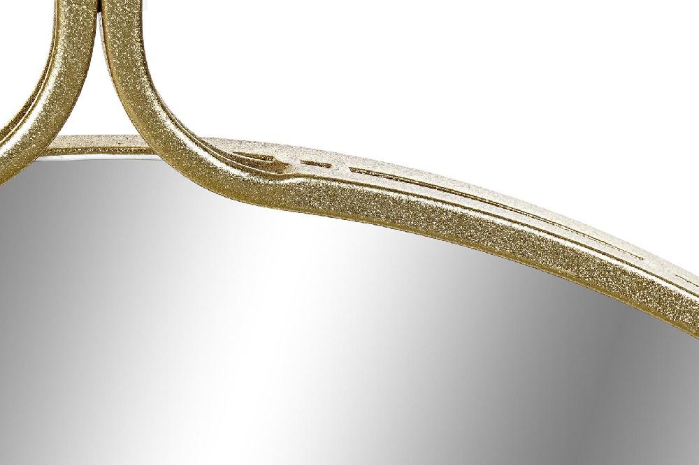 Dekodonia Espejo Metal Dorado Gran oferta