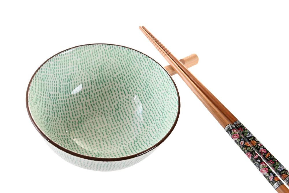 Dekodonia SET SUSHI BAMBÚ Y GRES VERDE PARA DOS Solo hoy