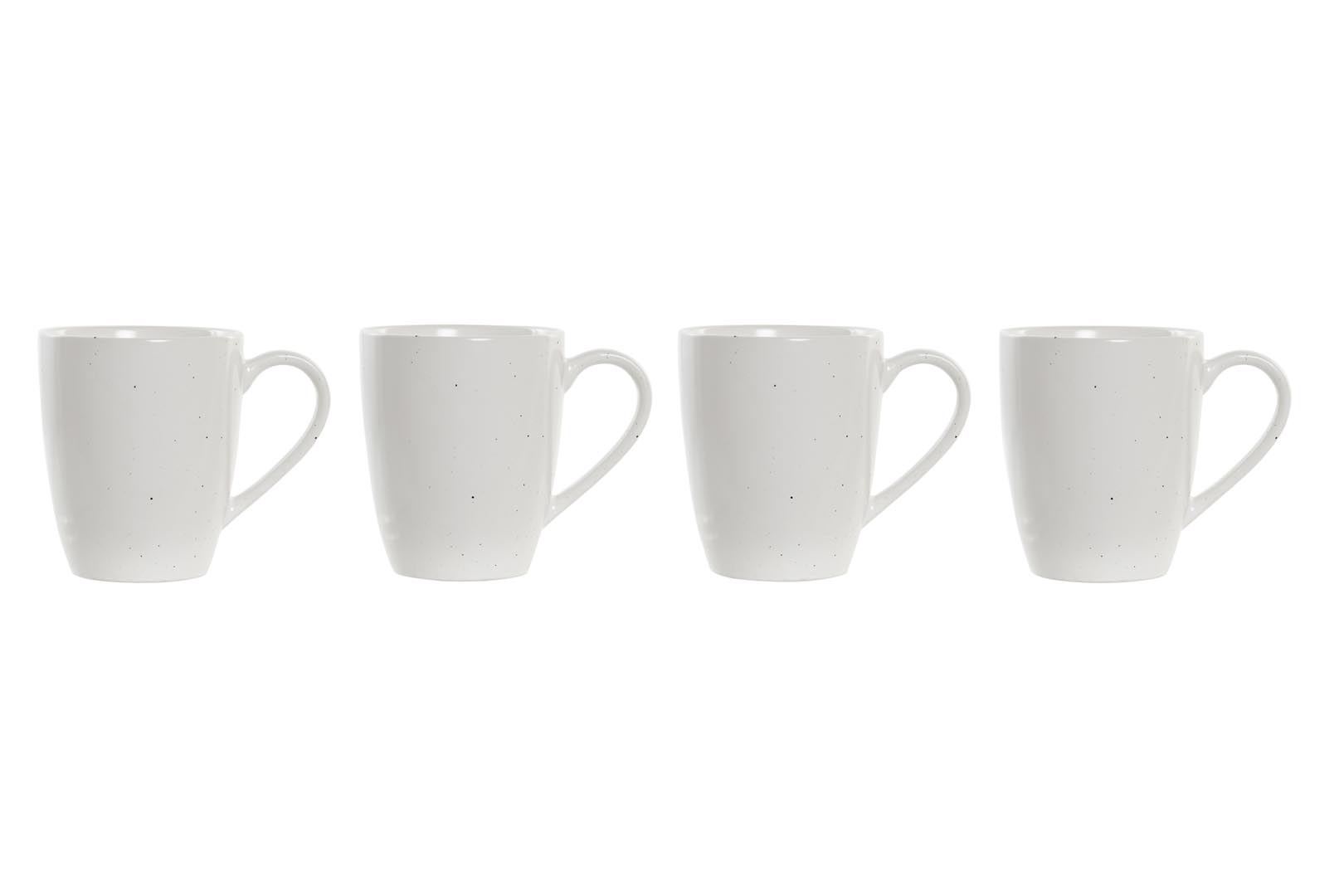 Dekodonia PACK CUATRO TAZAS CON COLGADOR BLANCO Promoción trimestral